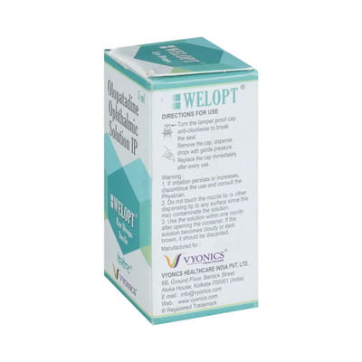 Welopt Bottle Of 5ml Eye Drops