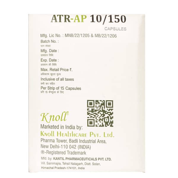 Atr Ap 10/150mg Strip Of 15 Capsules