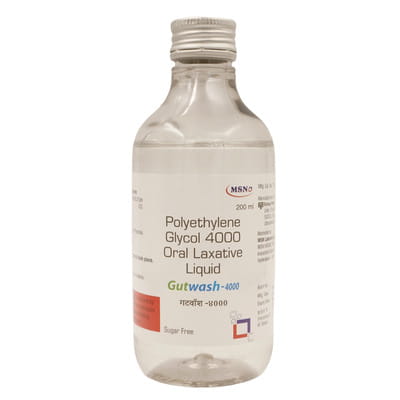 Gutwash 4000 Sugar Free Bottle Of 200ml Oral Liquid