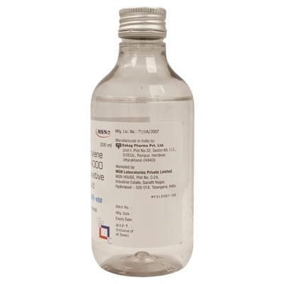 Gutwash 4000 Sugar Free Bottle Of 200ml Oral Liquid