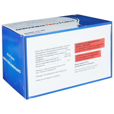 Dapanorm Trio Forte Strip Of 10 Tablets