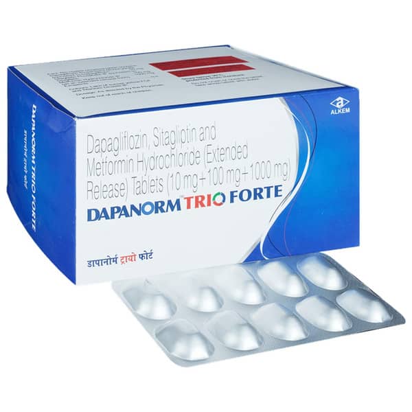 Dapanorm Trio Forte Strip Of 10 Tablets