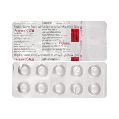 Pregarex Nt Strip Of 10 Tablets