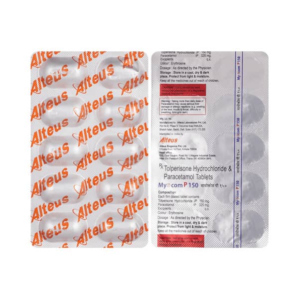 Myocom P 150mg Strip Of 10 Tablets