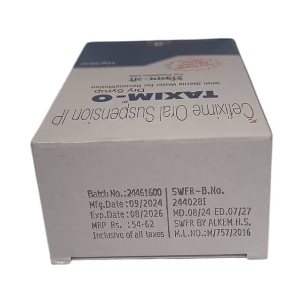 Taxim O Juicy Orange And Lemon Flavour Bottle Of 30ml Dry Syrup