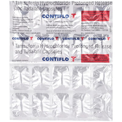 Contiflo T Strip Of 10 Capsules