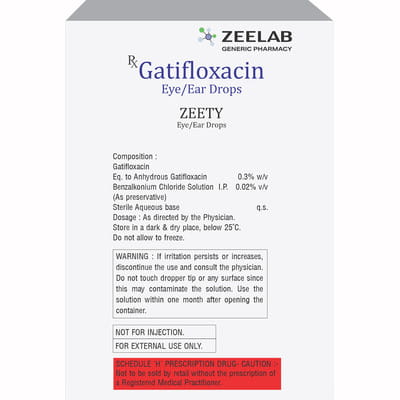 Zeety Bottle Of 10ml Eye/Ear Drops