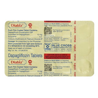 Diabiz 10Mg Strip Of 15 Tablets