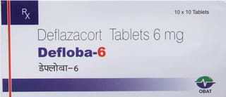 Defloba 6mg Strip Of 10 Tablets