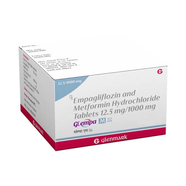 Glempa M 12.5/1000Mg Strip Of 10 Tablets