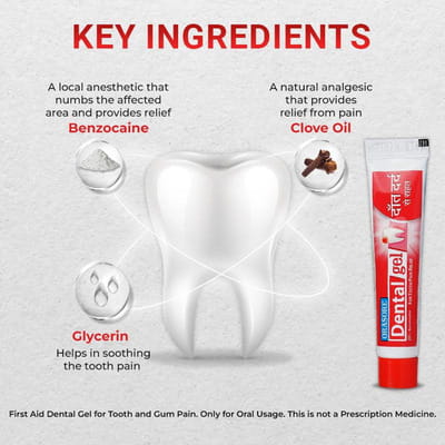 Orasore 20% Tube Of 10gm Dental Gel