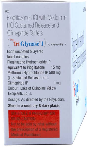 The Triglynase 1 Tablet