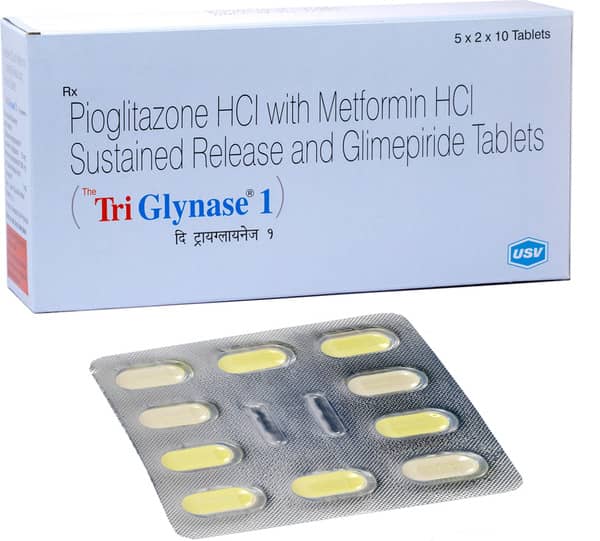 The Triglynase 1 Tablet