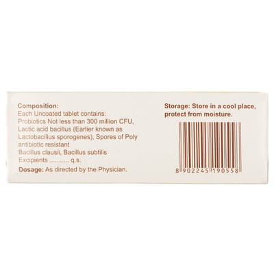 Sporlac Strip Of 25 Tablets