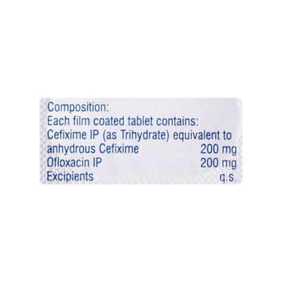 New Zifexim 200mg Strip Of 10 Tablets