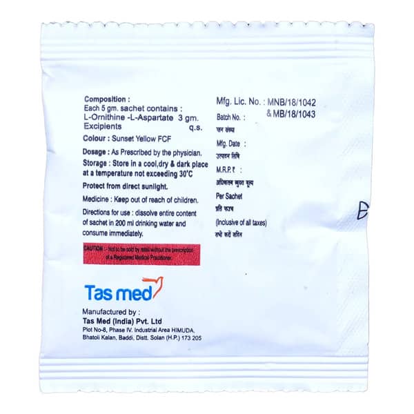 Hepatreat Orange Flavour Sachet Of 5Gm Granules