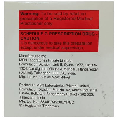 Dapavel M 10/500mg Strip Of 10 Tablets