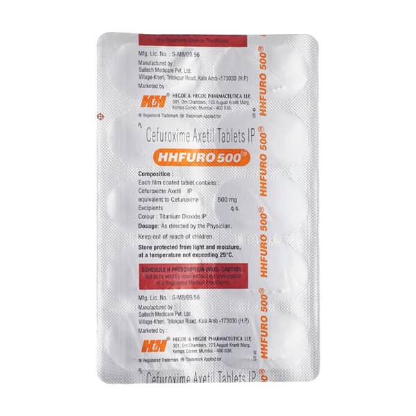 Hhfuro 500Mg Strip Of 10 Tablets