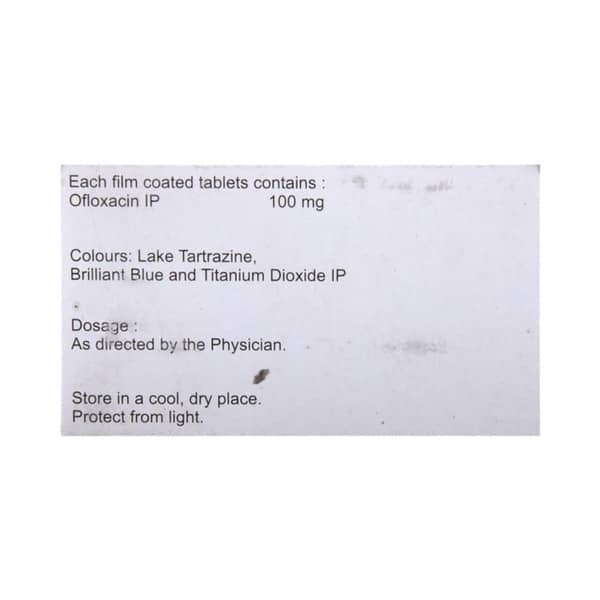 Oflomac Od 100 Mg Strip Of 10 Tablets