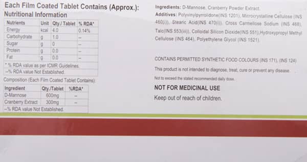 Cranman D Strip Of 10 Tablets