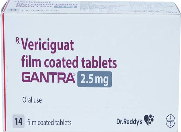 Gantra 2.5mg Strip Of 14 Tablets