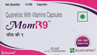 Mom B9 Strip Of 10 Capsules