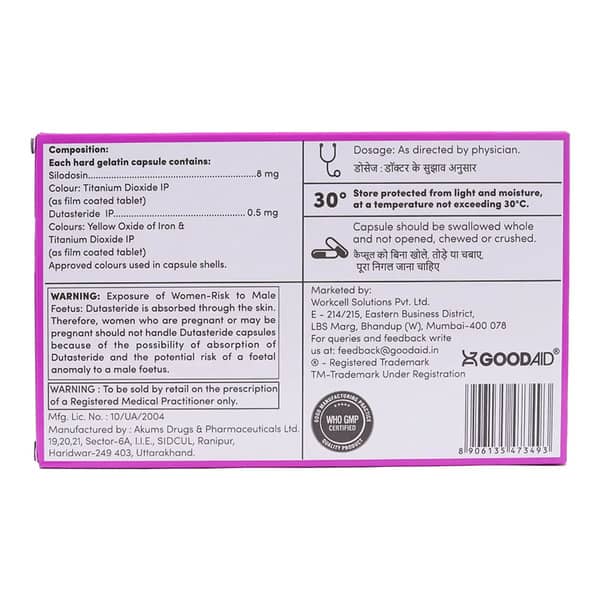 Sildogood D 8Mg Strip Of 10 Capsules