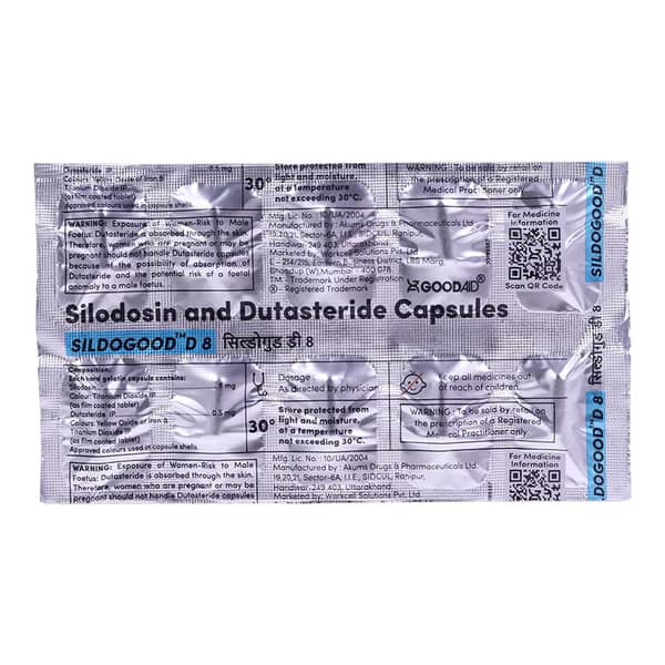 Sildogood D 8Mg Strip Of 10 Capsules