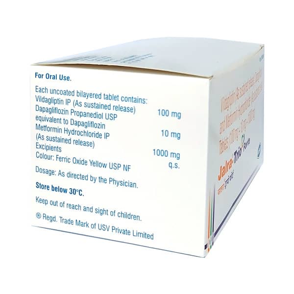 Jalra Trio Forte Strip Of 10 Tablets