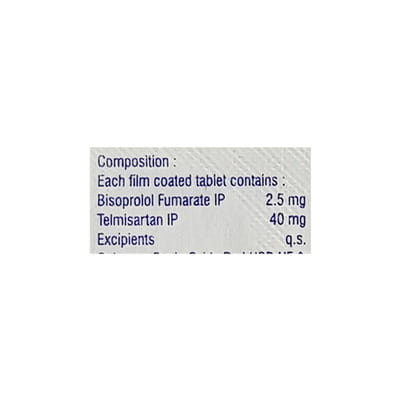 Bisotrak T 2.5mg Strip Of 10 Tablets