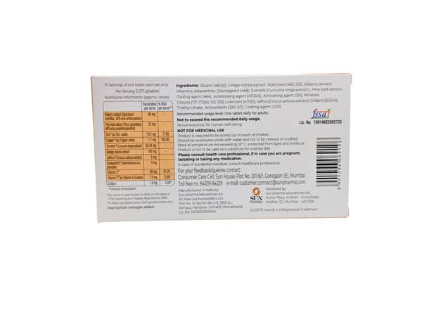Gloeye Plus Strip Of 10 Tablets