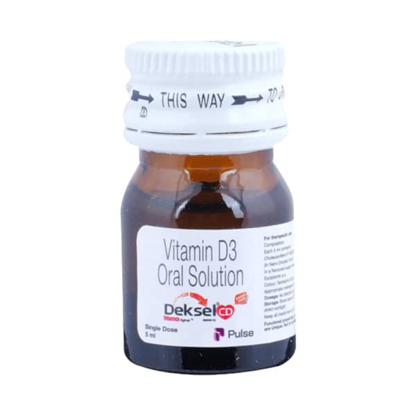 Deksel Cd Sugar Free Bottle Of 5ml Nano Syrup