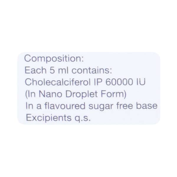 Deksel Cd Sugar Free Bottle Of 5ml Nano Syrup