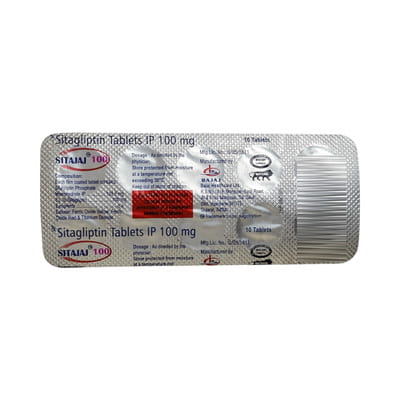 Sitajaj 100mg Strip Of 10 Tablets