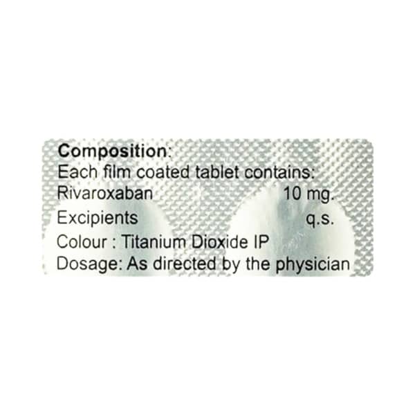 Xarex 10Mg Strip Of 15 Tablets