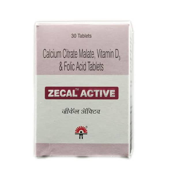 Zecal Active Bottle Of 30 Tablets