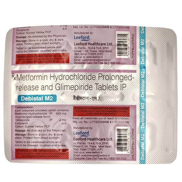 Debistal M 2Mg Strip Of 10 Tablets