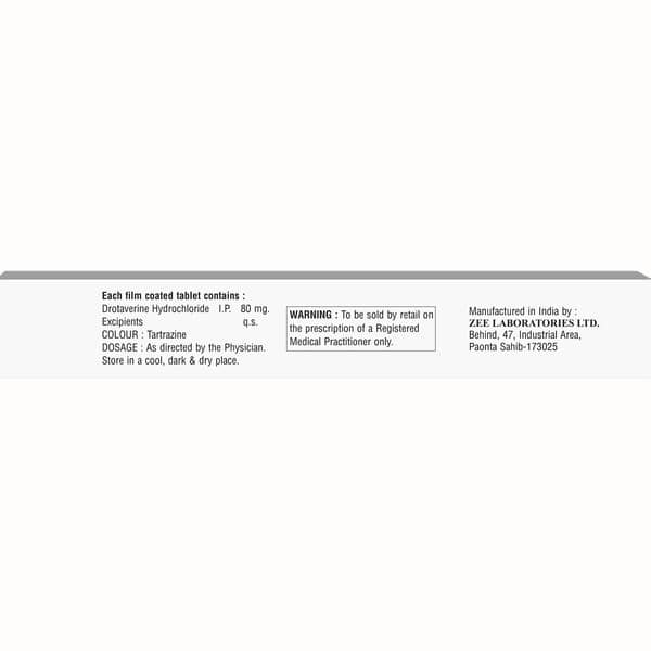 Drotanac 80Mg Strip Of 10 Tablets
