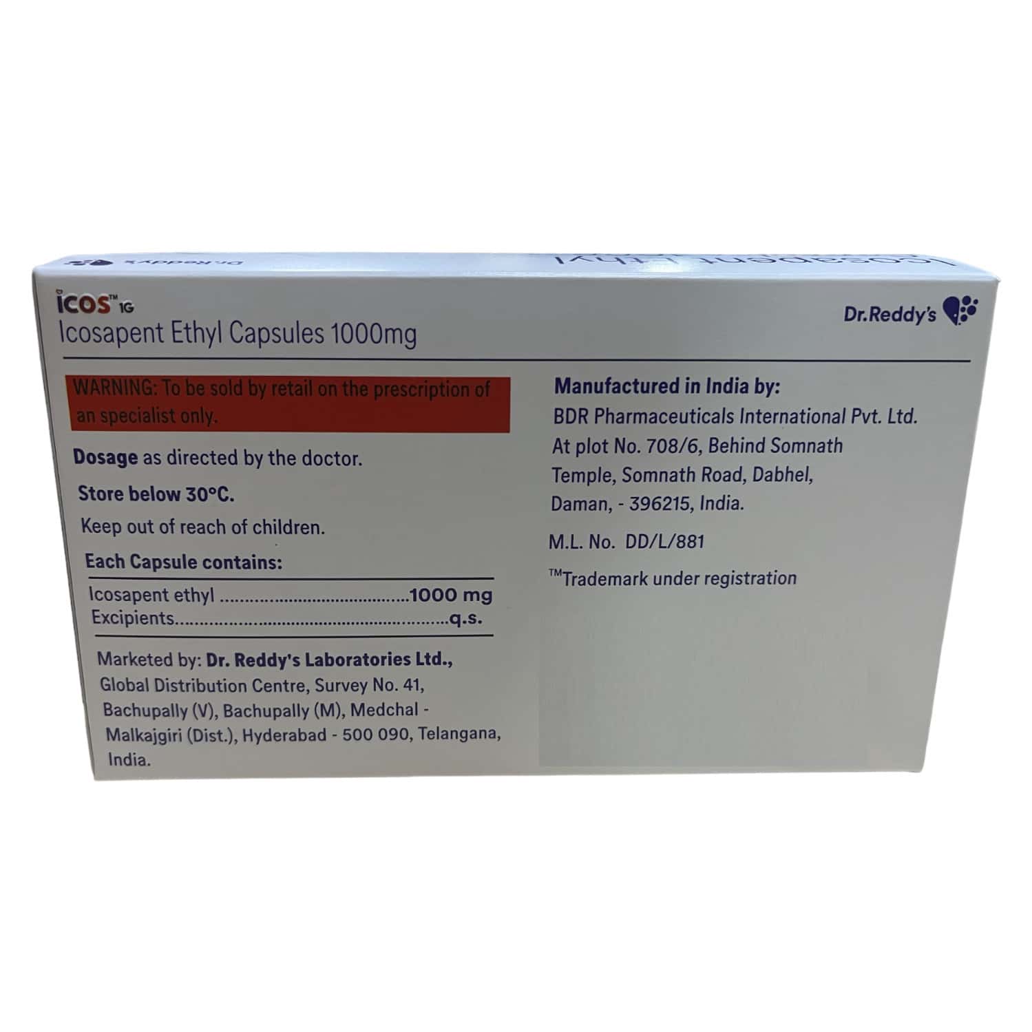 ICOSAPENT ETHYL – Uses, Side Effects, Medicines & FAQs - PharmEasy