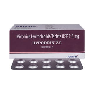 Hypodrin 2.5mg Strip Of 10 Tablets