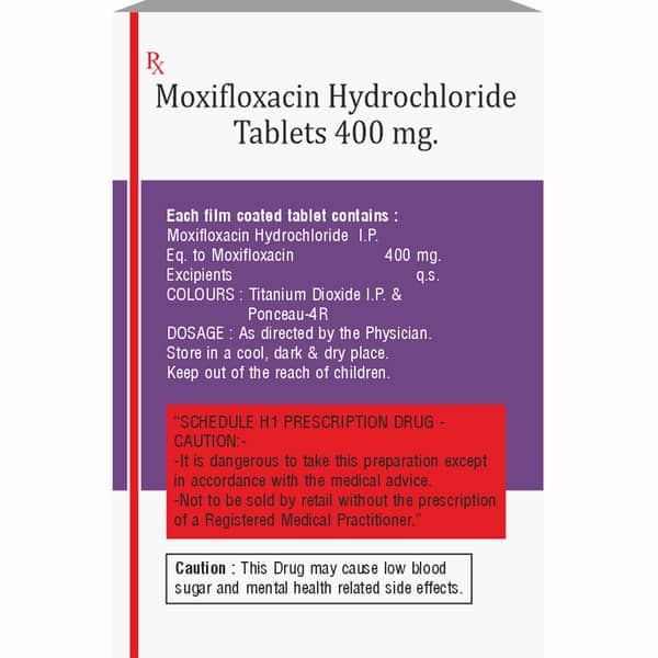 Zoxicin 400mg Strip Of 5 Tablets