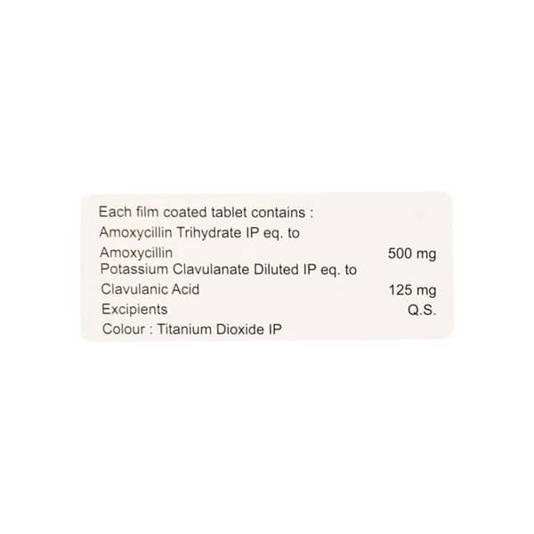 Cnx Clav 625Mg Strip Of 10 Tablets