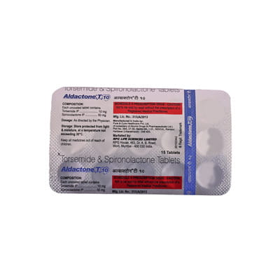 Aldactone T 10mg Strip Of 15 Tablets