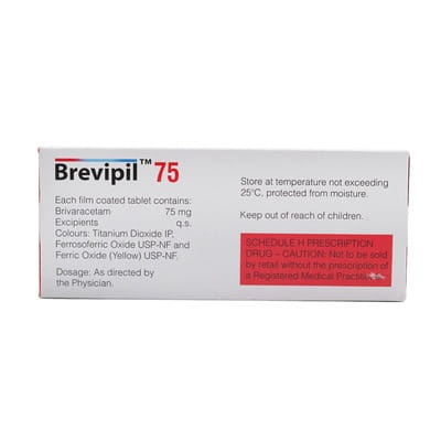 Brevipil 75mg Strip Of 10 Tablets