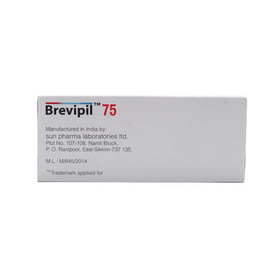 Brevipil 75mg Strip Of 10 Tablets