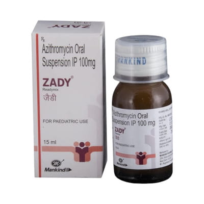 Zady 100mg Bottle Of 30ml Readymix Suspension