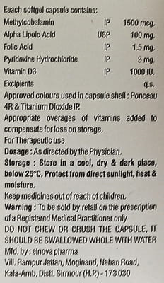 Abetaneuron D3 Strip Of 10 Capsules