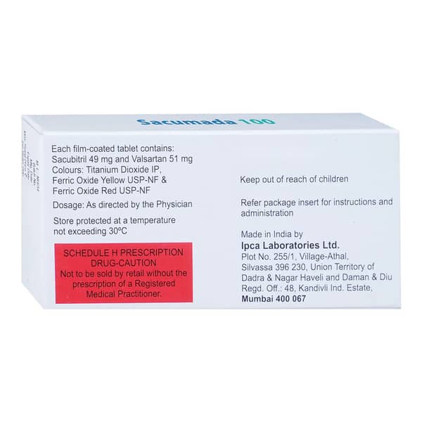 Sacumada 100Mg Strip Of 14 Tablets