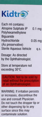 Kidtro 0.01% Bottle Of 5ml Eye Drops