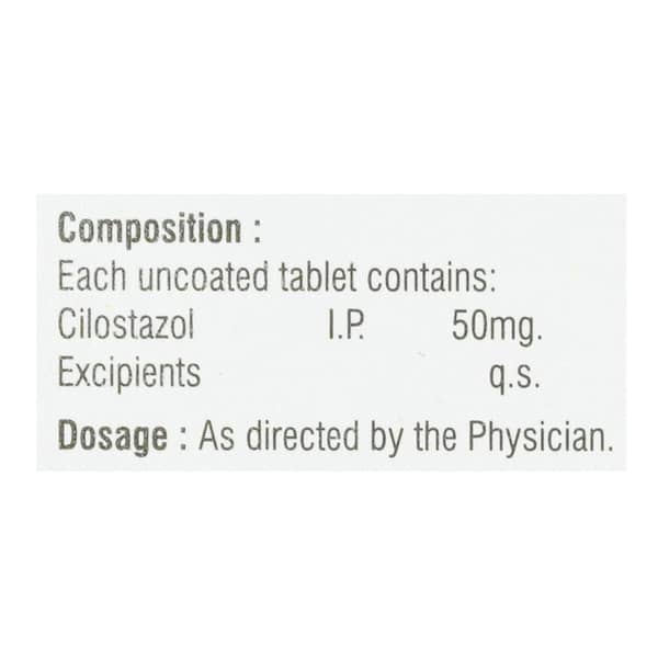 Cilonol 50Mg Strip Of 10 Tablets
